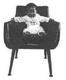 A child sitting on a chair