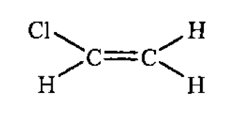 結構式:CHCl=CH₂