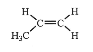 單體 C:C=C,一碳連 H 和 H₃C,另一碳連兩個 H